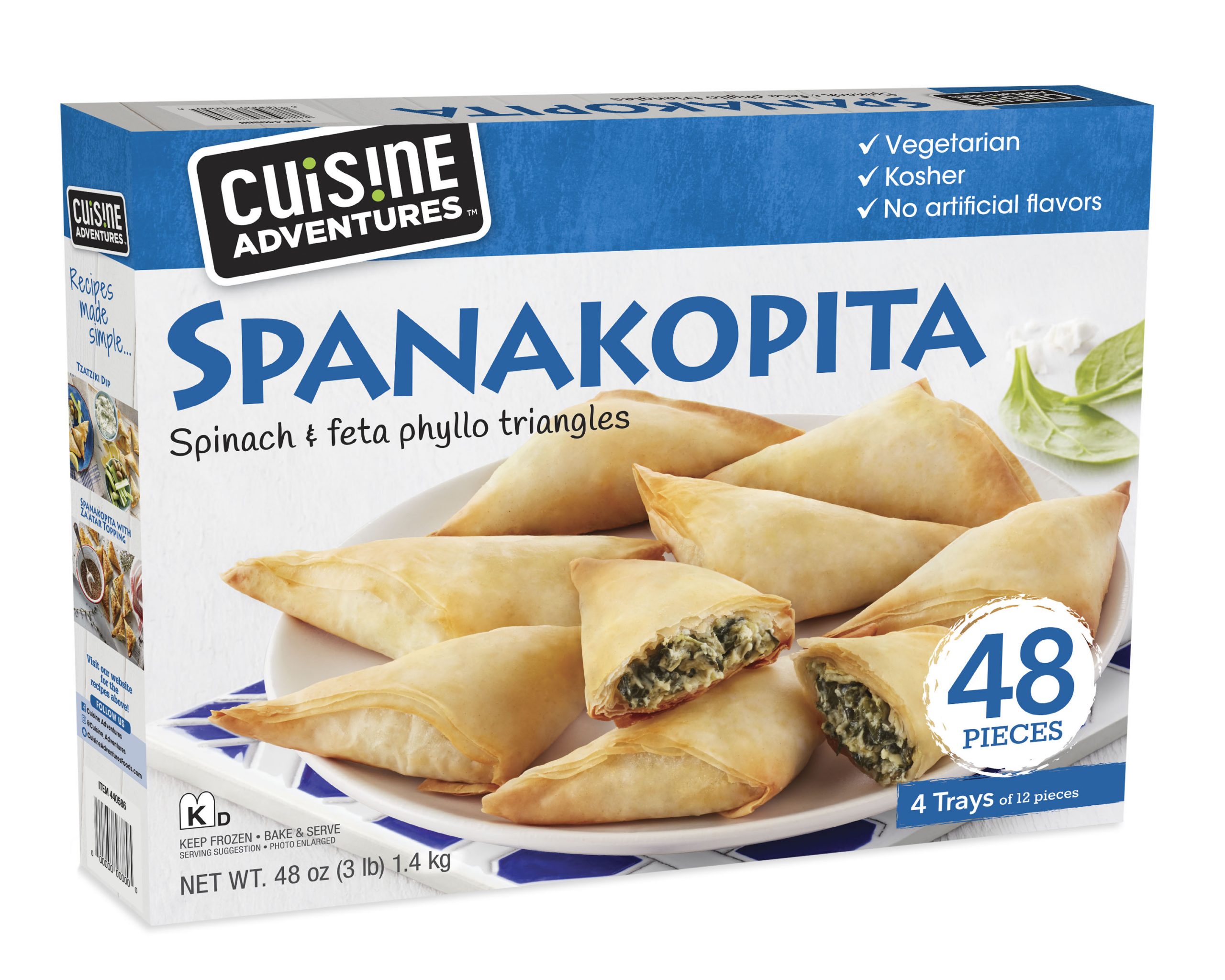 Spanakopita Costco US + retail - Cuisine Adventures
