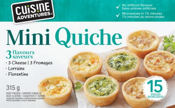 Bacon-Wrapped Mini Quiches - Cuisine Adventures