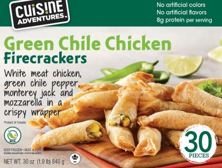 Green Chili Chicken Firecrackers