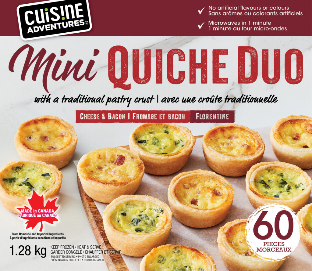 Mini Quiche Duo - Costco CA - Cuisine Adventures