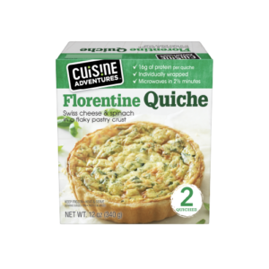 Florentine Quiche - Cuisine Adventures