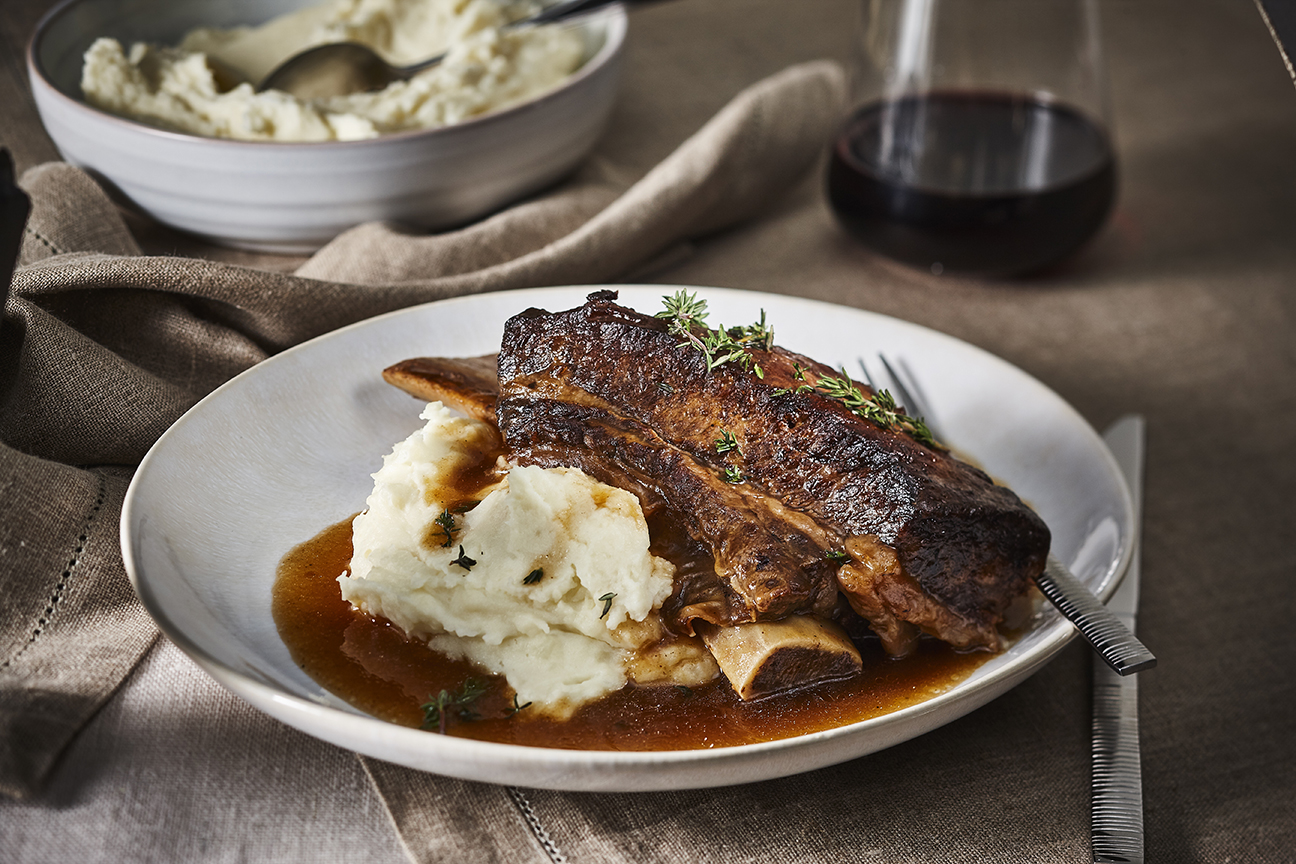 French Onion Soup Braised Beef Short Ribs - Cuisine Adventures