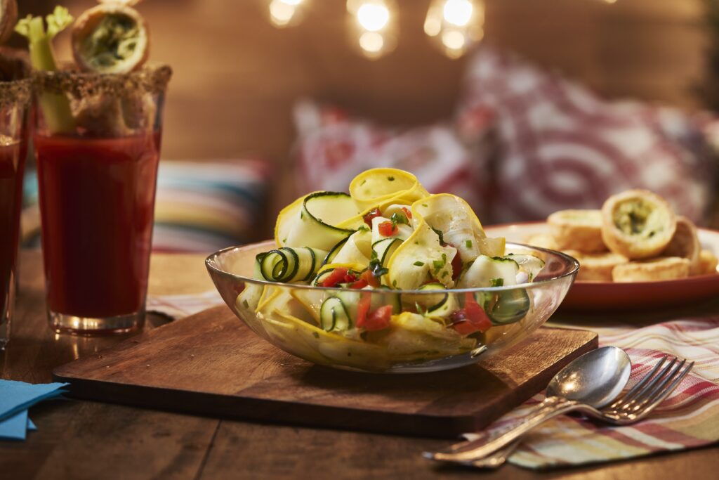 Zucchini "Noodle" Salad - Cuisine Adventures