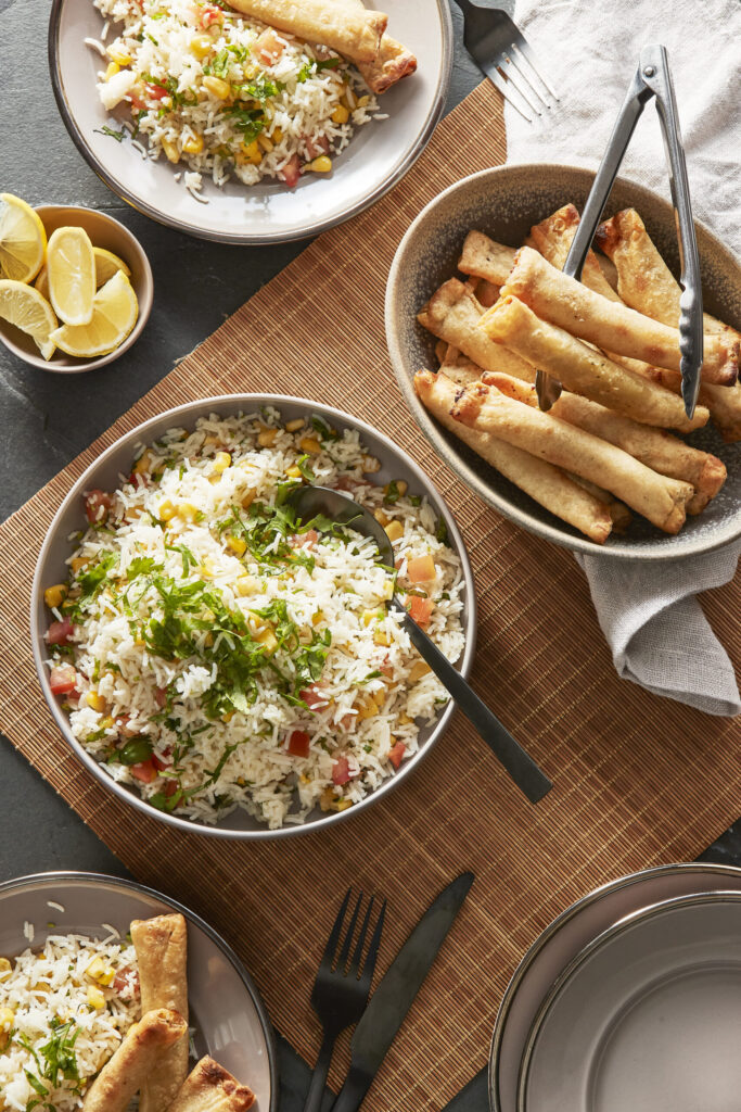 Corn & Tomato Rice Salad - Cuisine Adventures